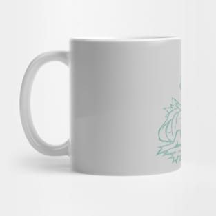 Beaker Meep muppets Retro Green Mug